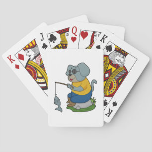 Jeu De Cartes Baguette de pêche du chien