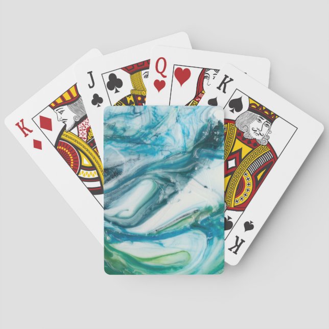 Jeu De Cartes Balayage en marée II (dos)