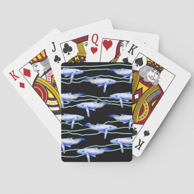 Jeu De Cartes Baleine Poisson Cartes De Jeu (dos)