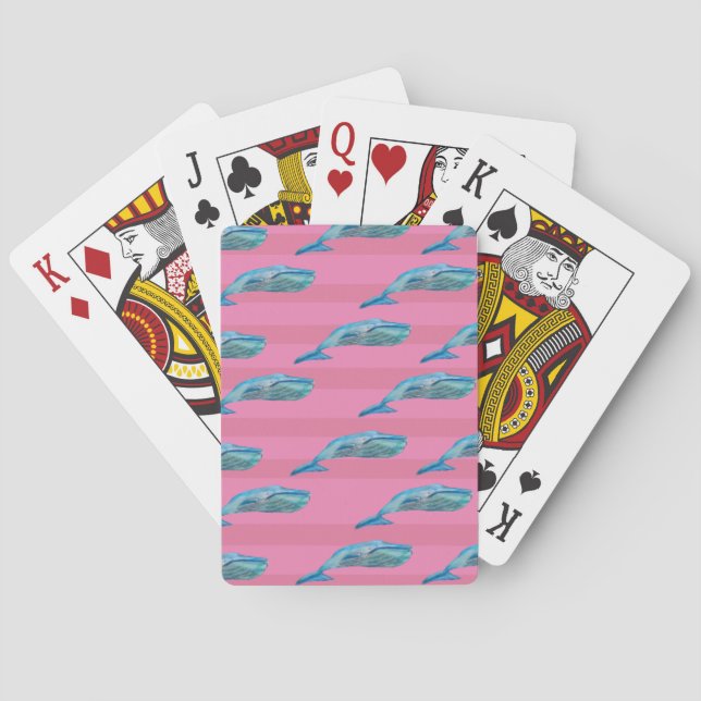 Jeu De Cartes Baleine Poisson Cartes De Jeu (dos)
