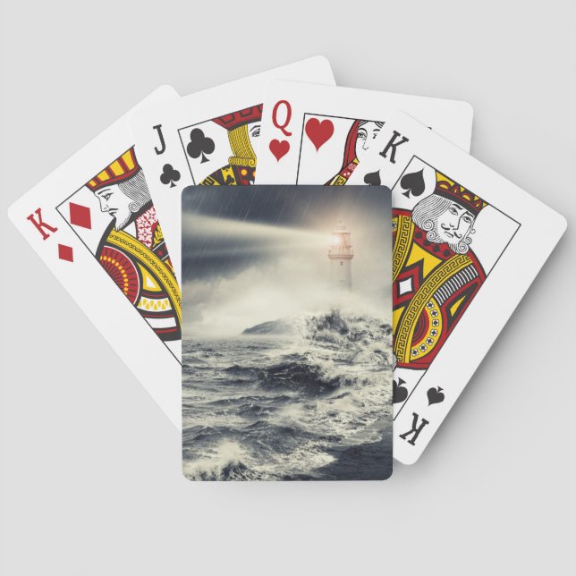 Jeu De Cartes Balise de phare (dos)
