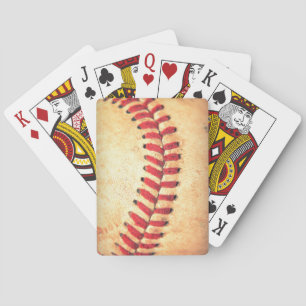 Jeu De Cartes balle de baseball vintage