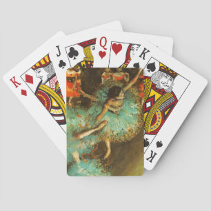 Jeu De Cartes Ballerina Dance Green Dancer Edger Degas Peinture