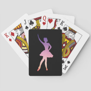 Jeu De Cartes Ballerina danse design moderne géométrique