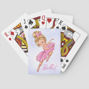 Jeu De Cartes Ballerina Girl Rose, Violet Jolie Ballet