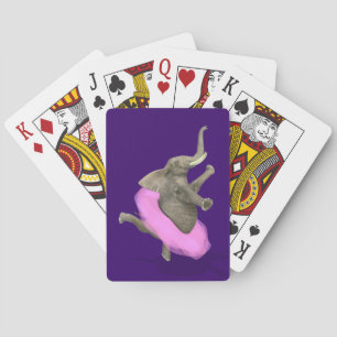 Jeu De Cartes Ballet Elephant En Pointe
