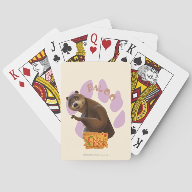 Jeu De Cartes Baloo 1 (dos)