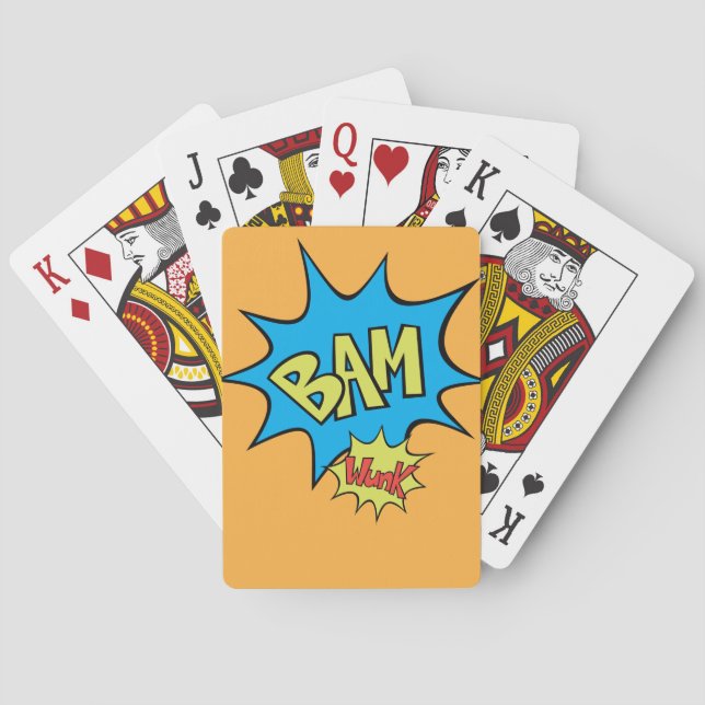 Jeu De Cartes Bande dessinée Bam Balloon (dos)
