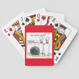 Jeu De Cartes Bandes dessinées de Rick London drôles de bowling
