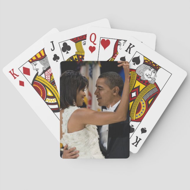 Jeu De Cartes Barack et Michelle Obama (dos)