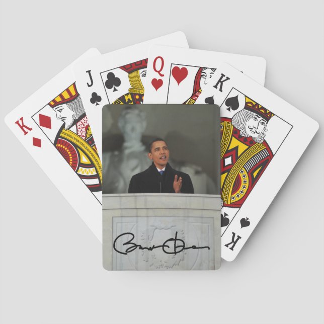 Jeu De Cartes Barack Obama (dos)