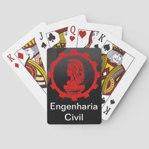 Jeu De Cartes Baralho Poker Engenharia Civil