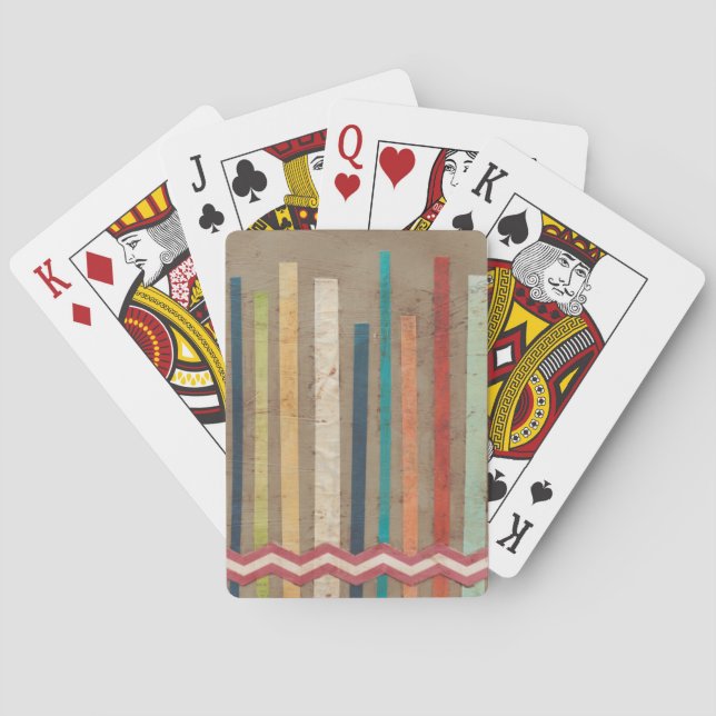 Jeu De Cartes barrières 2-Up de papier II (dos)