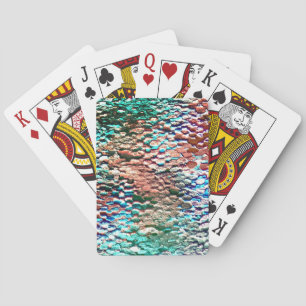 Jeu De Cartes Base de pierre recouverte de mortier rustique et d