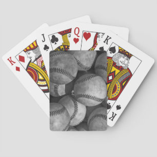 Jeu De Cartes Baseball noir et blanc