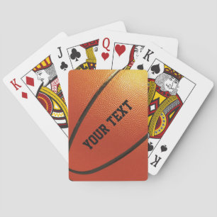 Jeu De Cartes Basket-ball sur mesure jouer aux cartes