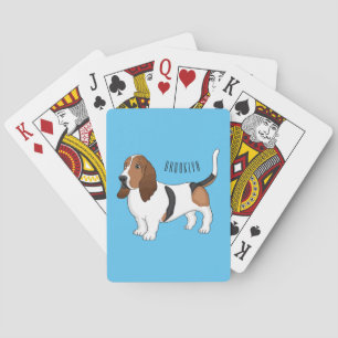 Jeu De Cartes Basset hound dessin de chien