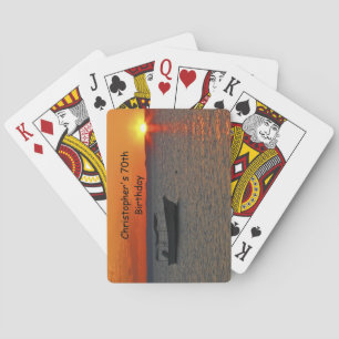 Jeu De Cartes Bateau de pêche Anniversaire Fête Favoriser Jouer 