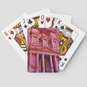 Jeu De Cartes Bâtiment Petra Treasury