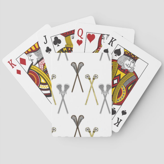 Jeu De Cartes Bâtons de crosse (dos)