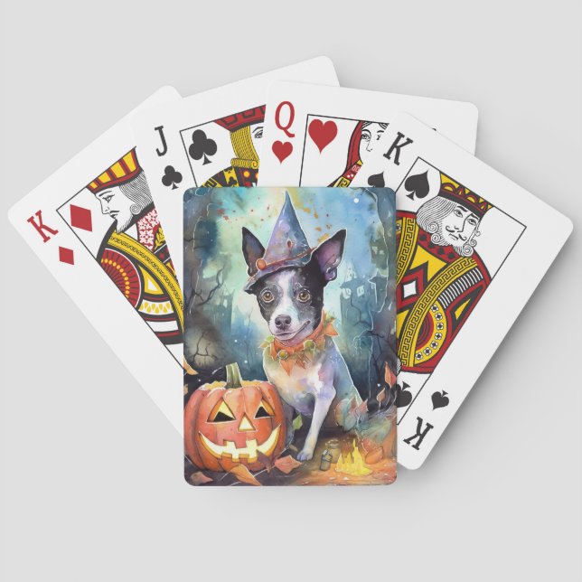 Jeu De Cartes Battle australienne d'Halloween avec la peur Citro (dos)