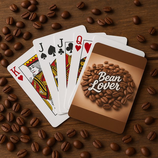 Jeu De Cartes Bean Lover Fèves de café esthétique (Créateur téléchargé)