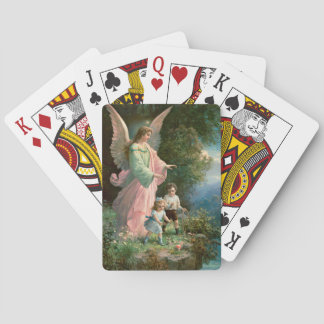 Jeu De Cartes Beau Ange Gardien Garder les enfants