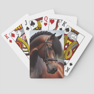 Jeu De Cartes Beau cheval Thoroughbred