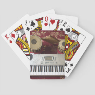Jeu De Cartes Beau Coin Créatif : Tapisserie musicale
