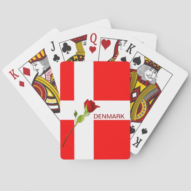 Jeu De Cartes Beau Danemark Jouer des cartes! (dos)