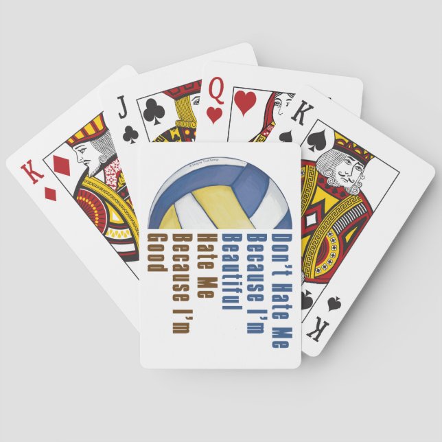 Jeu De Cartes Beau Im Beau Volley-ball (dos)