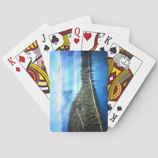 JEU DE CARTES BEAU LAC TAHOE (dos)