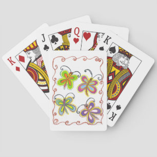 Jeu De Cartes Beau Papillon extraordinaire : Cadeau Parfait