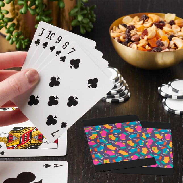 Jeu De Cartes Beaucoup De Chaussettes Jouant Des Cartes (Créateur téléchargé)