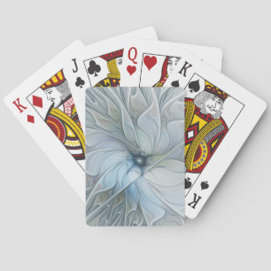 Jeu De Cartes Beauté Élégante Moderne Fleur d'Art Abstrait Fract