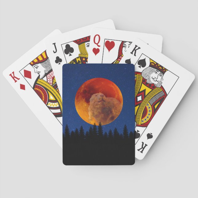 Jeu De Cartes Beaver Moon en novembre (dos)