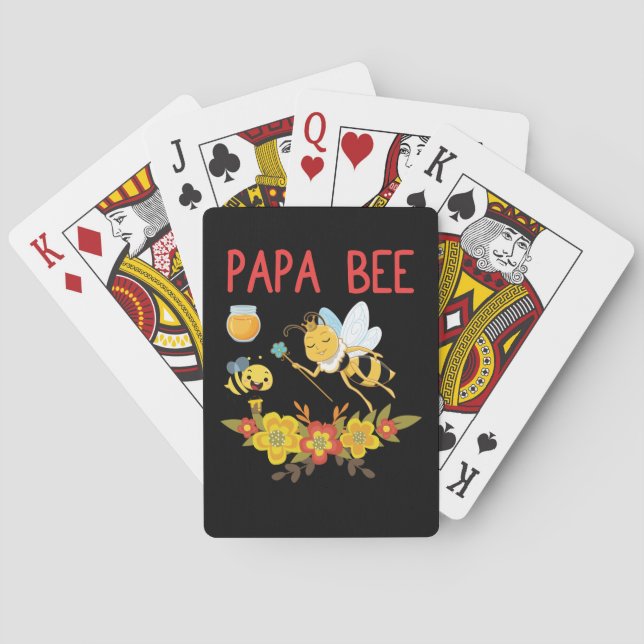 Jeu De Cartes Beekeeper Art Papa Bee 2 (dos)