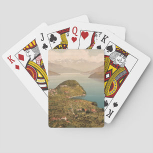 Jeu De Cartes Bellagio IV, lac Como, Lombardie, Italie