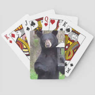 Jeu De Cartes Belle Bicyclette Ours Noir Playing Cartes