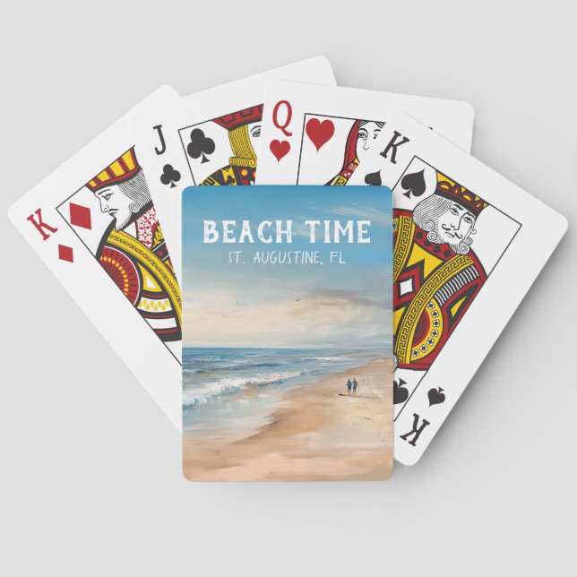 Jeu De Cartes Belle promenade Ocean Beach (dos)