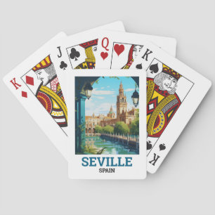 Jeu De Cartes Belle Séville Beauté de l'Andalousie Espagne Voyag