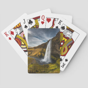 Jeu De Cartes Belle vue de paysage de Seljalandsfoss