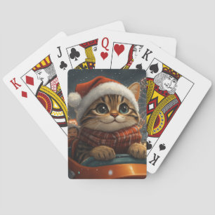 Jeu De Cartes Bengale Roller Dessous de verre Noël