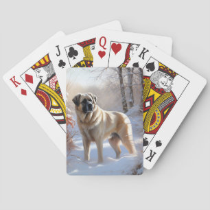 Jeu De Cartes Berger d'Anatolie Qu'il neige Noël