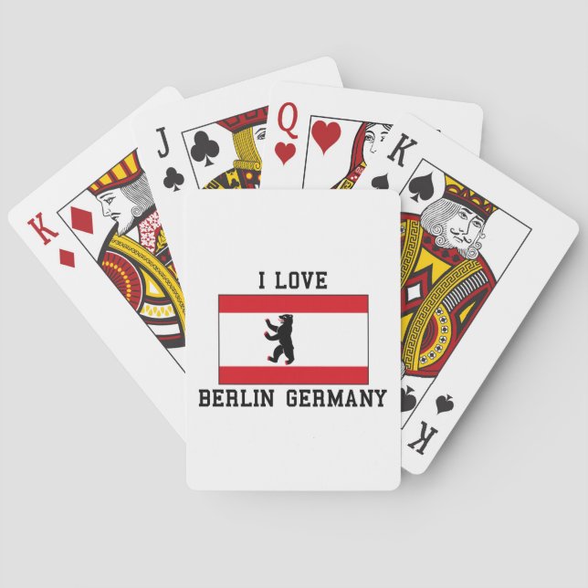 Jeu De Cartes Berlin, Allemagne (dos)