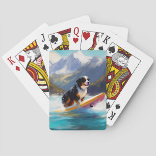 Jeu De Cartes Bernese Mountain Beach Surf Paining
