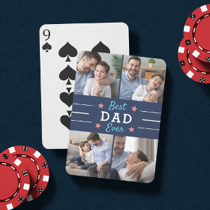 Jeu De Cartes Best Dad Ever Kids Photo Collage