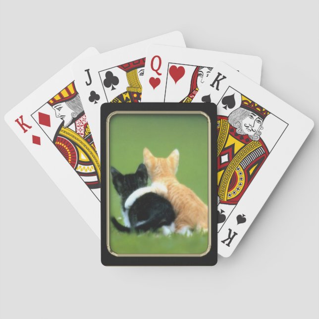 Jeu De Cartes BFF Kittens Photo Art Jouer des cartes (dos)