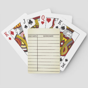 Jeu De Cartes Bibliothèque de cartes de retrait lecture de carte