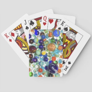 Jeu De Cartes Bicyclette Design en marbre Lecture Cartes